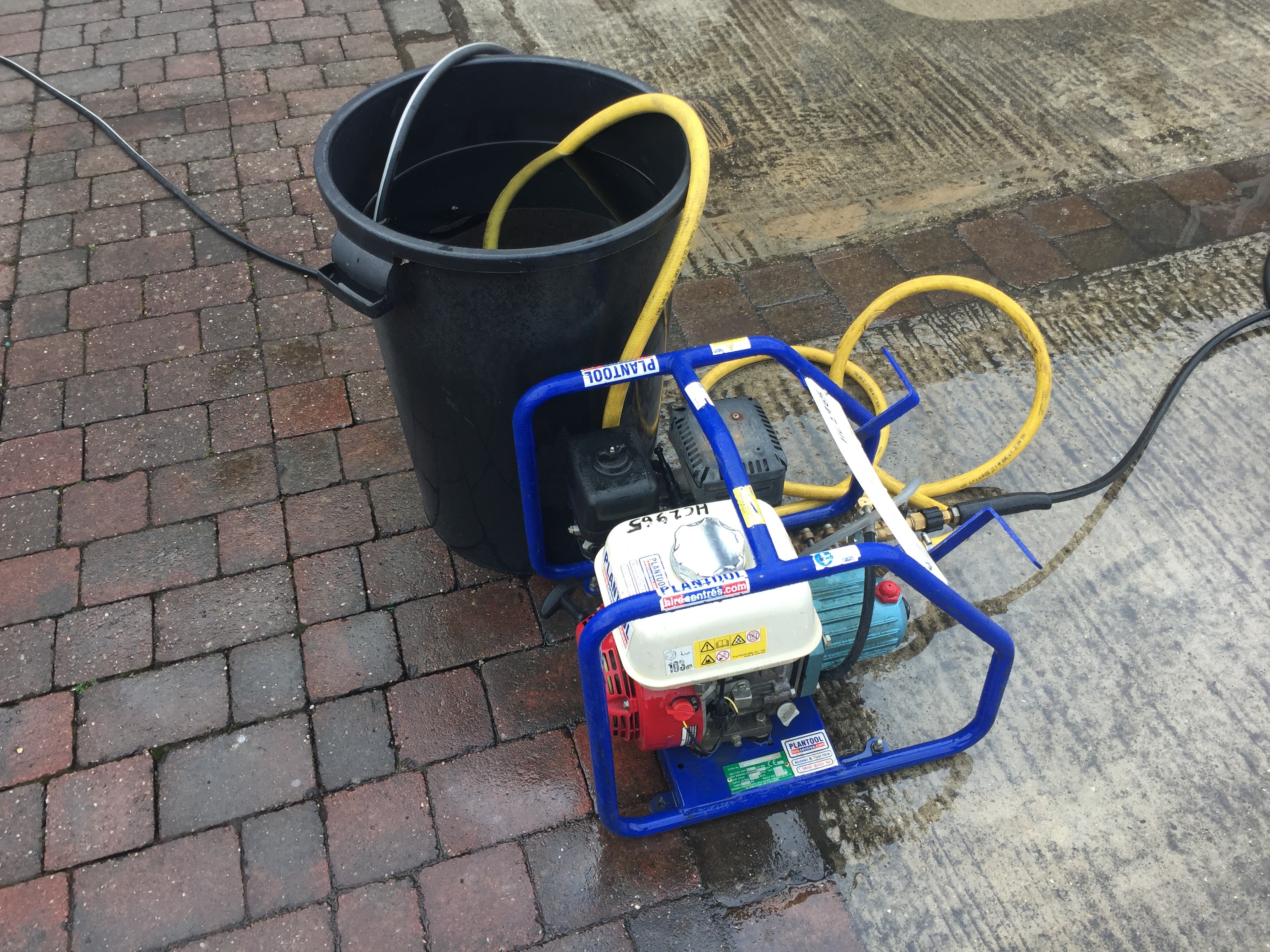 Pressure Washer Roto Jet Patio Cleaner Plantool Hire Centres