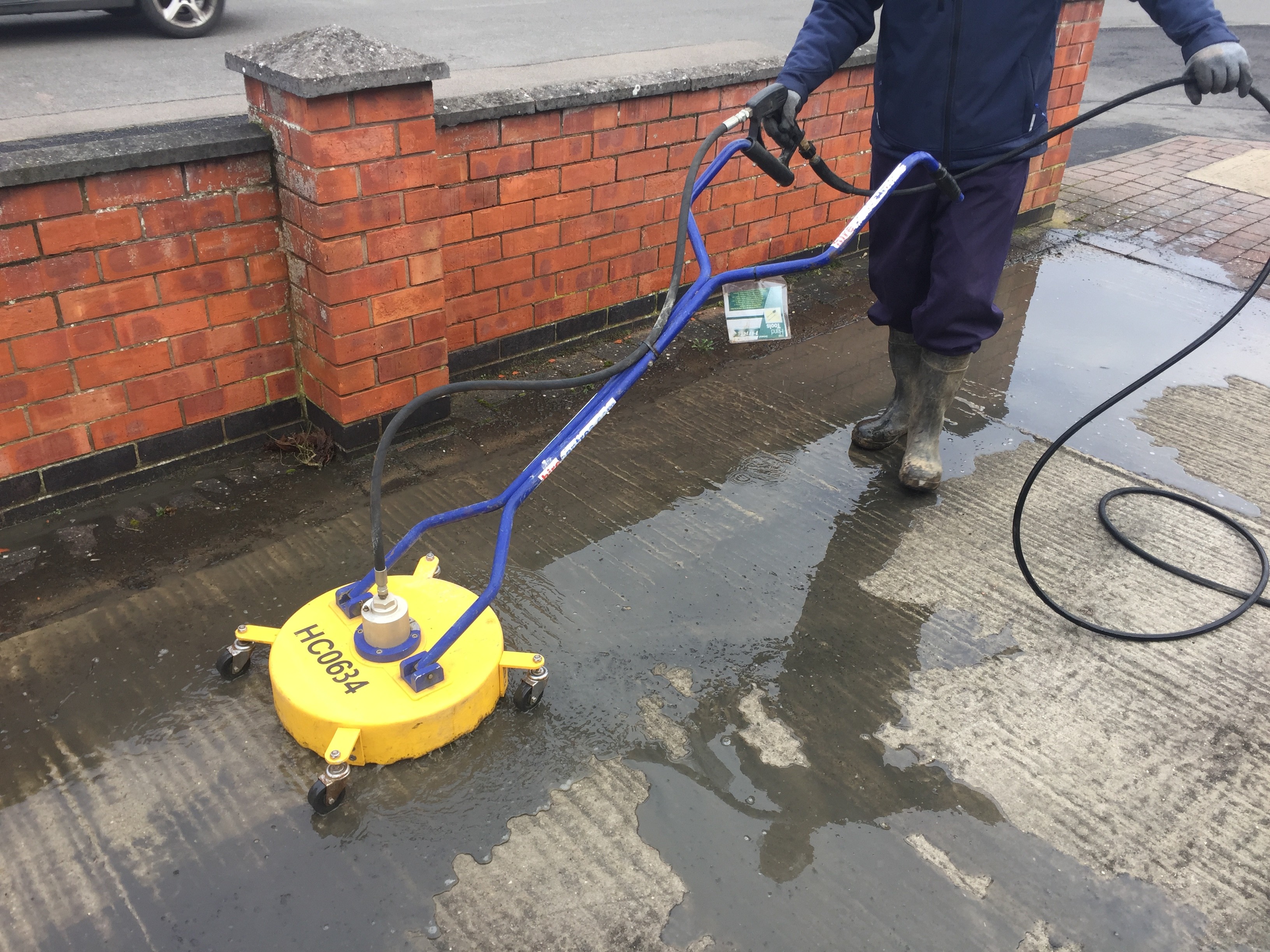 Pressure Washer Roto Jet Patio Cleaner Plantool Hire Centres